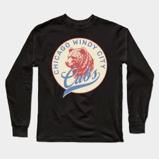 Chicago. Cubs. Long Sleeve T-Shirt